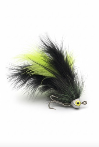 Chart Black hand-tied jigfly