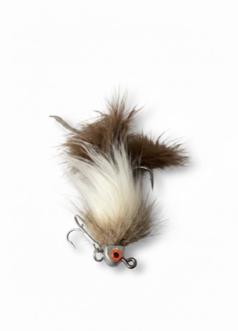White Rat hand-tied jigfly